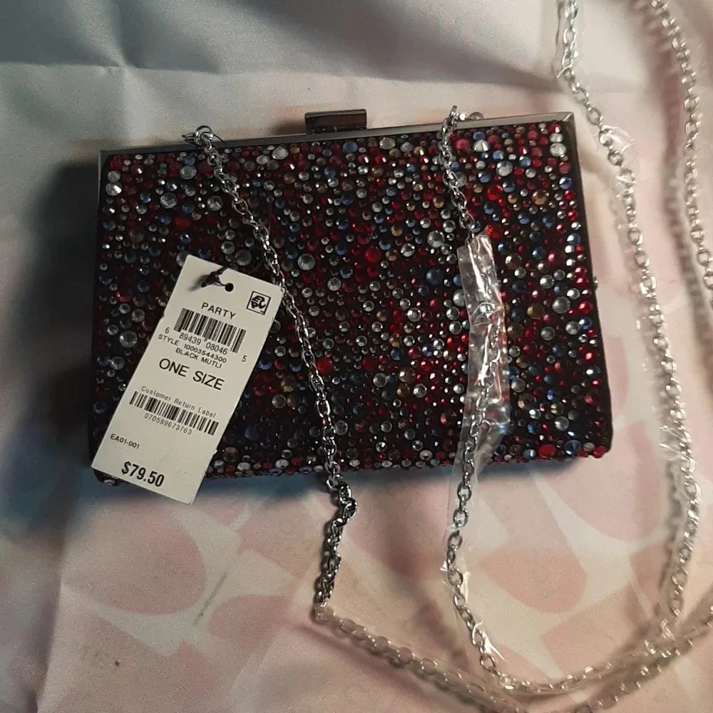 NEW INTERNATIONAL CONCEPTS CLUTCH BAG **